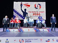 Команда из Санкт-Петербурга стала победителем Зимних игр Паралимпийцев по кёрлингу на колясках среди смешанных пар